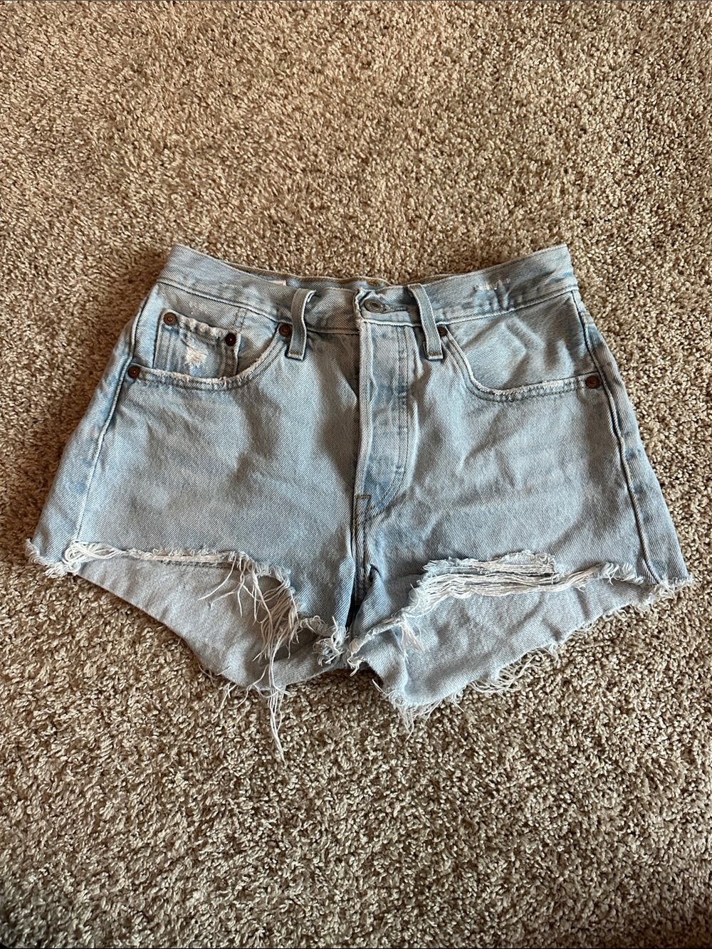 Womens Levi’s 501 Shorts